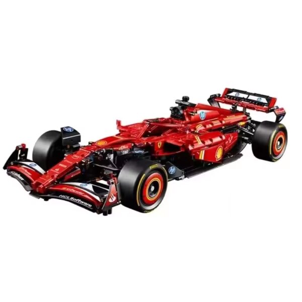 2025 New Technical 42206 42207 Red Blue Sport Racing Car Building Blocks City Super Car Bricks Toys For Boys Holiday Gifts - Image 3