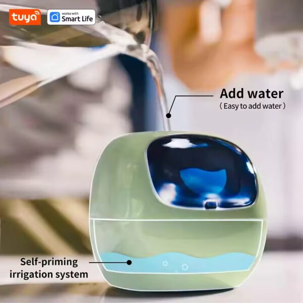 Tuya Ivy Smart Planter,Endless Fun Over 49 Rich Expressions 7 smart sensors,AI Chips Make Raising Plants Easy and Fun - Image 5