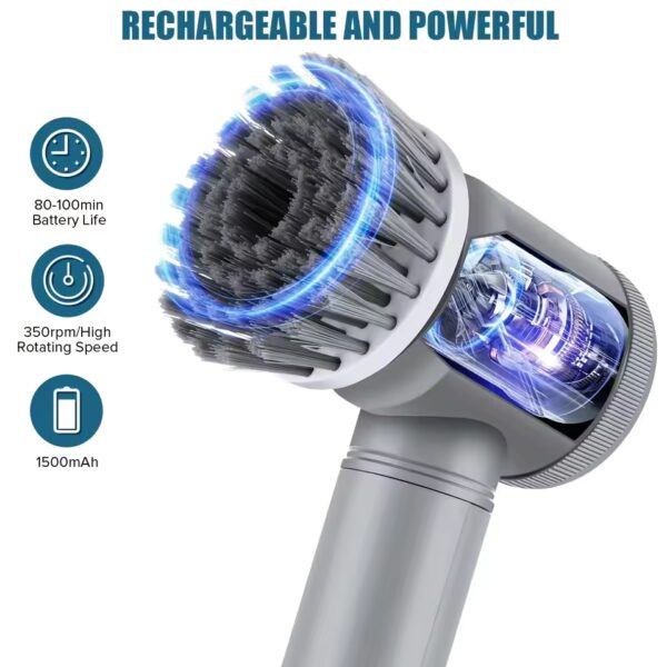 Electric Spin Scrubber Cordless Spin Scrubber - Image 5