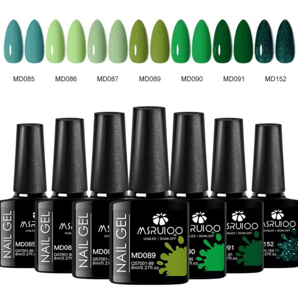 7pc Nail Gel Polish Set DIY Nail Art Design All For Decoration Soak Off UV Gel Long Lasting Manicure Painting Gel Vernis Kits - Image 9