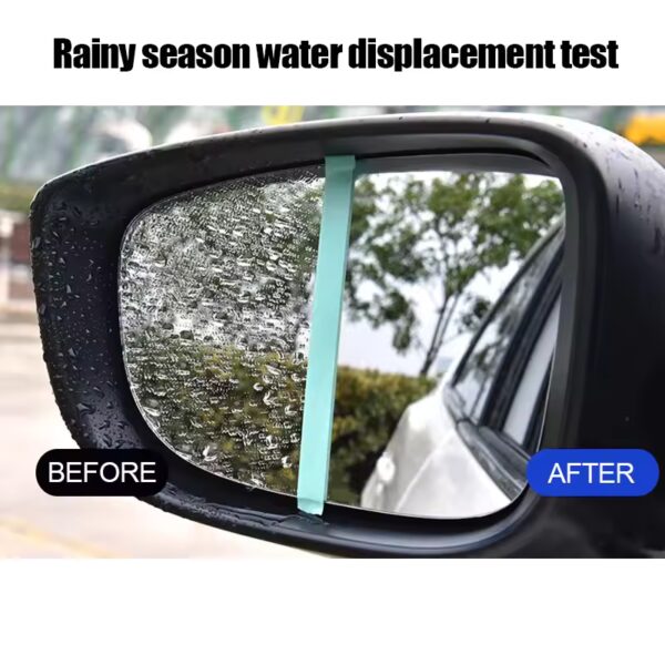 Car Glass Anti-rain Water Spray Repellent Nano Coating Hydrophobic Waterproof Agent Oil Film Removing Auto Glass Film Agent - Image 4
