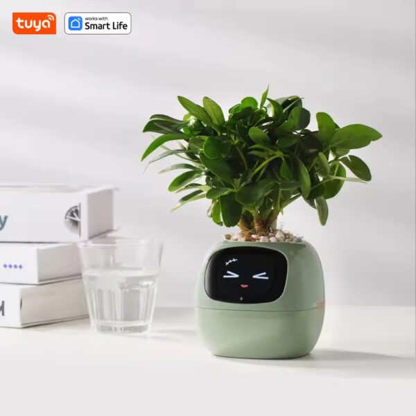 Tuya Ivy Smart Planter,Endless Fun Over 49 Rich Expressions 7 smart sensors,AI Chips Make Raising Plants Easy and Fun - Image 9