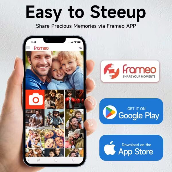 Frameo 10.1 Inch WiFi Digital Picture Frame - Image 5
