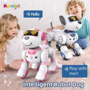 Intelligent Remote Control Robot Dog Electronic Stunt Voice Command Programmable Touch-sense Music Song Children’s Toys for Boys