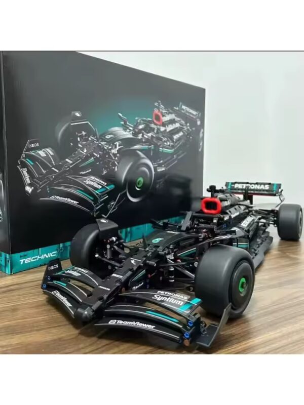 2025 New Technical 42206 42207 Red Blue Sport Racing Car Building Blocks City Super Car Bricks Toys For Boys Holiday Gifts - Image 2
