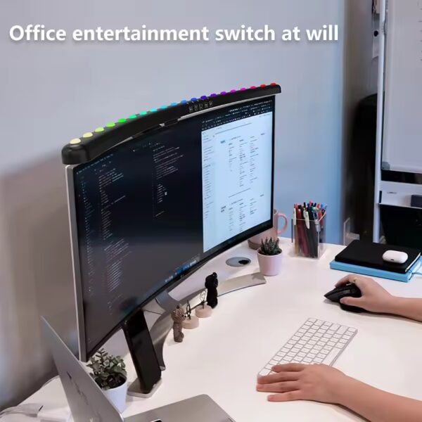 60cm Computer Monitor Light Bar RGB Screen Hanging Lights USB Desk Lighting Lamp Stepless Dimming for Study Esports Gaming - Image 6