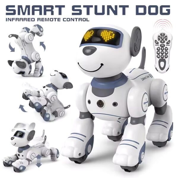 Intelligent Remote Control Robot Dog Electronic Stunt Voice Command Programmable Touch-sense Music Song Children’s Toys for Boys - Image 2