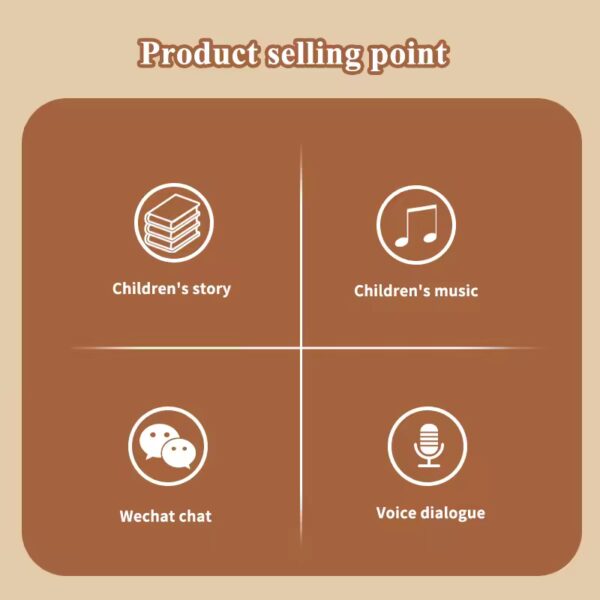 robots humanoid robot interactive robot Mini interactive robot early childhood education story machine - Image 5