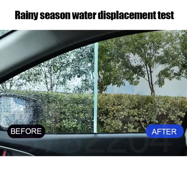 Car Glass Anti-rain Water Spray Repellent Nano Coating Hydrophobic Waterproof Agent Oil Film Removing Auto Glass Film Agent - Image 3
