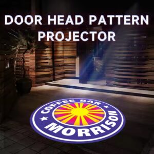 Waterproof Outdoor Gobo Projection Lamp Customized Advertising Image Led Door Head Static Logo Projector