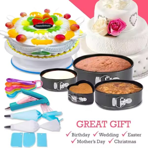 AK 333pcs Reposteria Cake Decorating Nozzles Icing Tools Kit Fondant Cake Decoration Tools Pastry Utensils Baking Supplies Mould - Image 4
